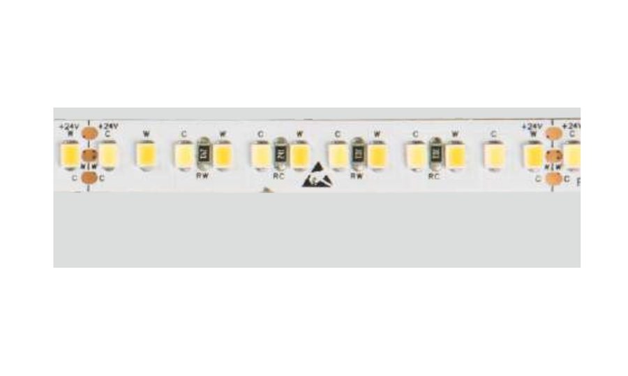 VeroLED Luce Linea CCT — Striscia LED bianco dinamico 2700–6500K (24V)