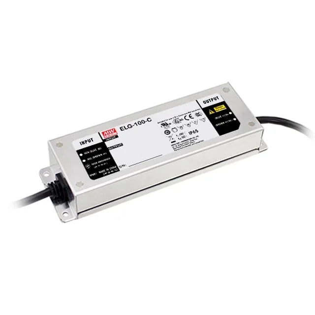 Mean Well ELG-100-C350 — LED DRVR CC AC/DC 143-286V 350MA