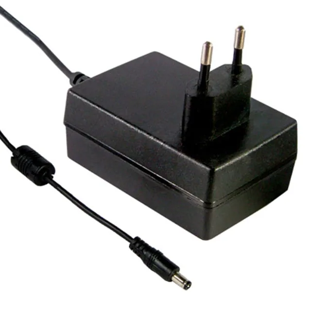 Mean Well GSM25E18-P1J — AC/DC WALL MOUNT ADAPTER 18V 25W