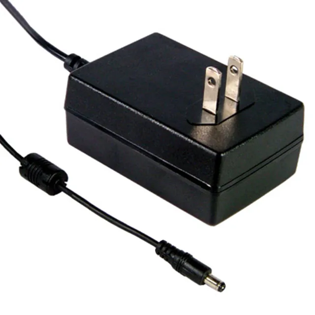 Mean Well GSM25U05-P1J — AC/DC WALL MOUNT ADAPTER 5V 20W
