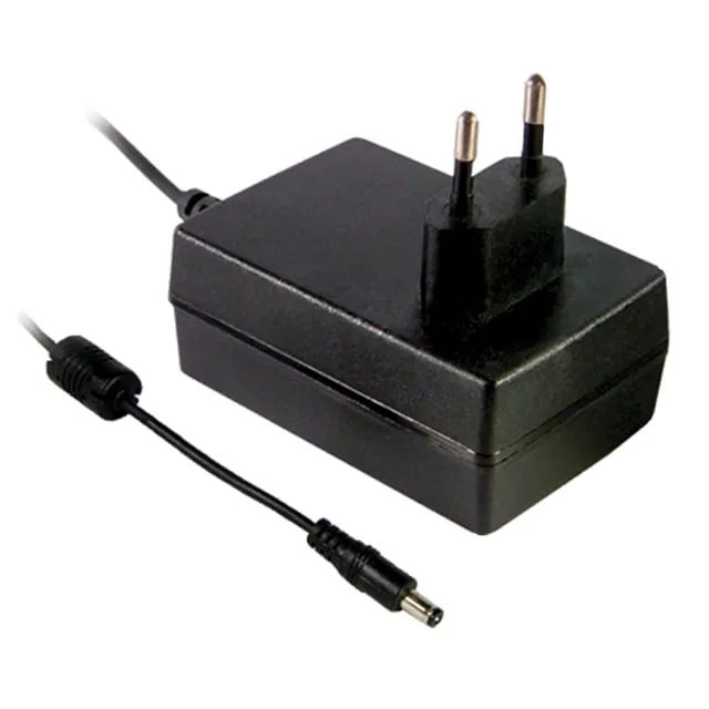 Mean Well GST36E05-P1J — AC/DC WALL MOUNT ADAPTER 5V 22W