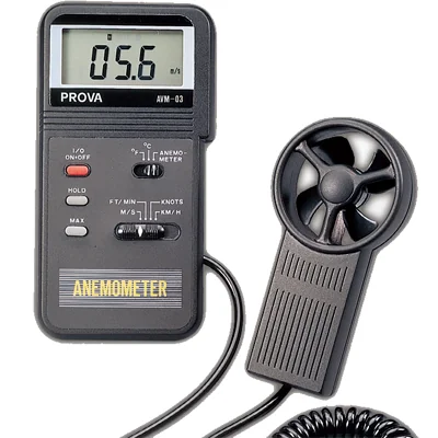 TES AVM-01 / AVM-03 — Anemometro