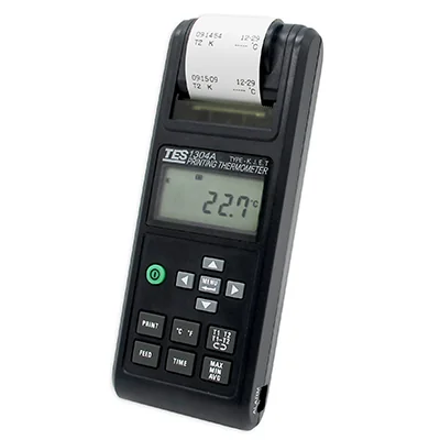 TES-1304A — Termometro con stampante