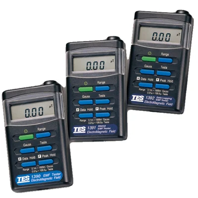 TES-1390 / TES-1392 — Misuratore di campi elettromagnetici AC