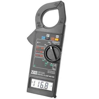 TES-3012A — Pinza amperometrica digitale