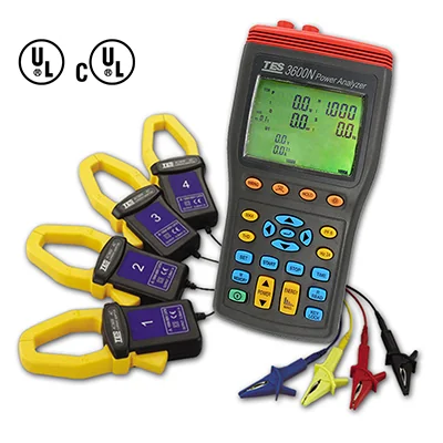 TES-3600N — Analizzatore di rete 3P4W