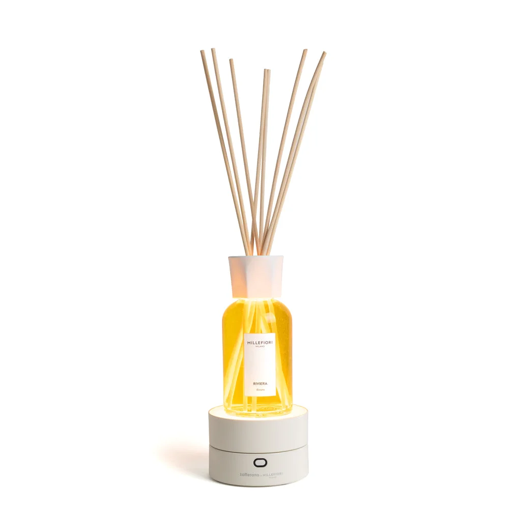Zafferano Aura Zafferano x Millefiori lampada da tavolo con profumatore