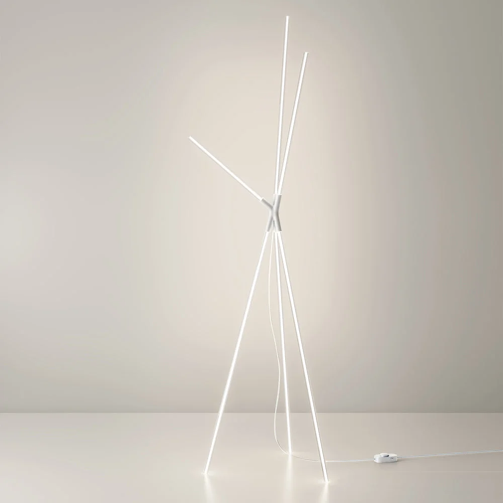 Zafferano Brilliant lampada da terra