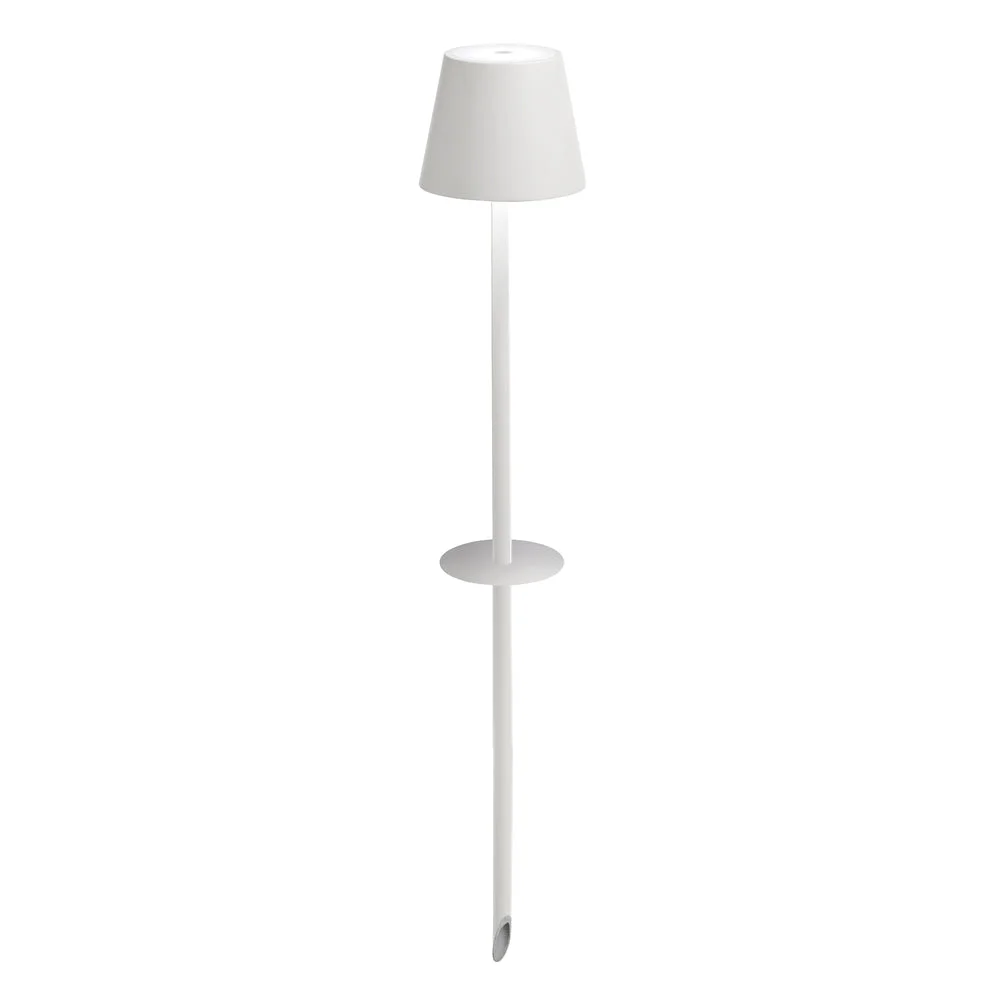 Zafferano Poldina lampada con picchetto