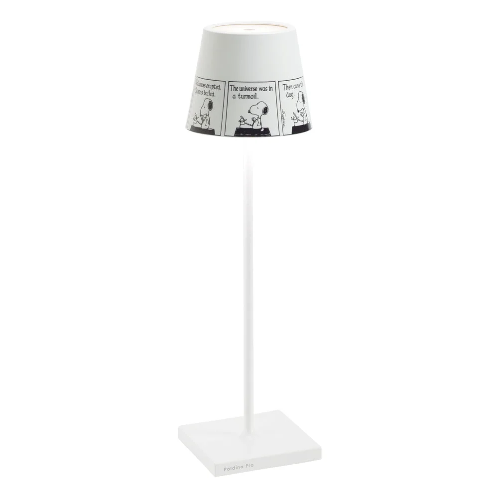 Zafferano Poldina x Peanuts lampada da tavolo